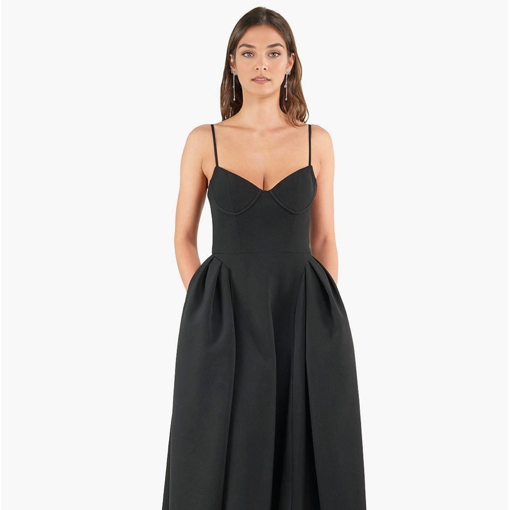 Strappy midi dress